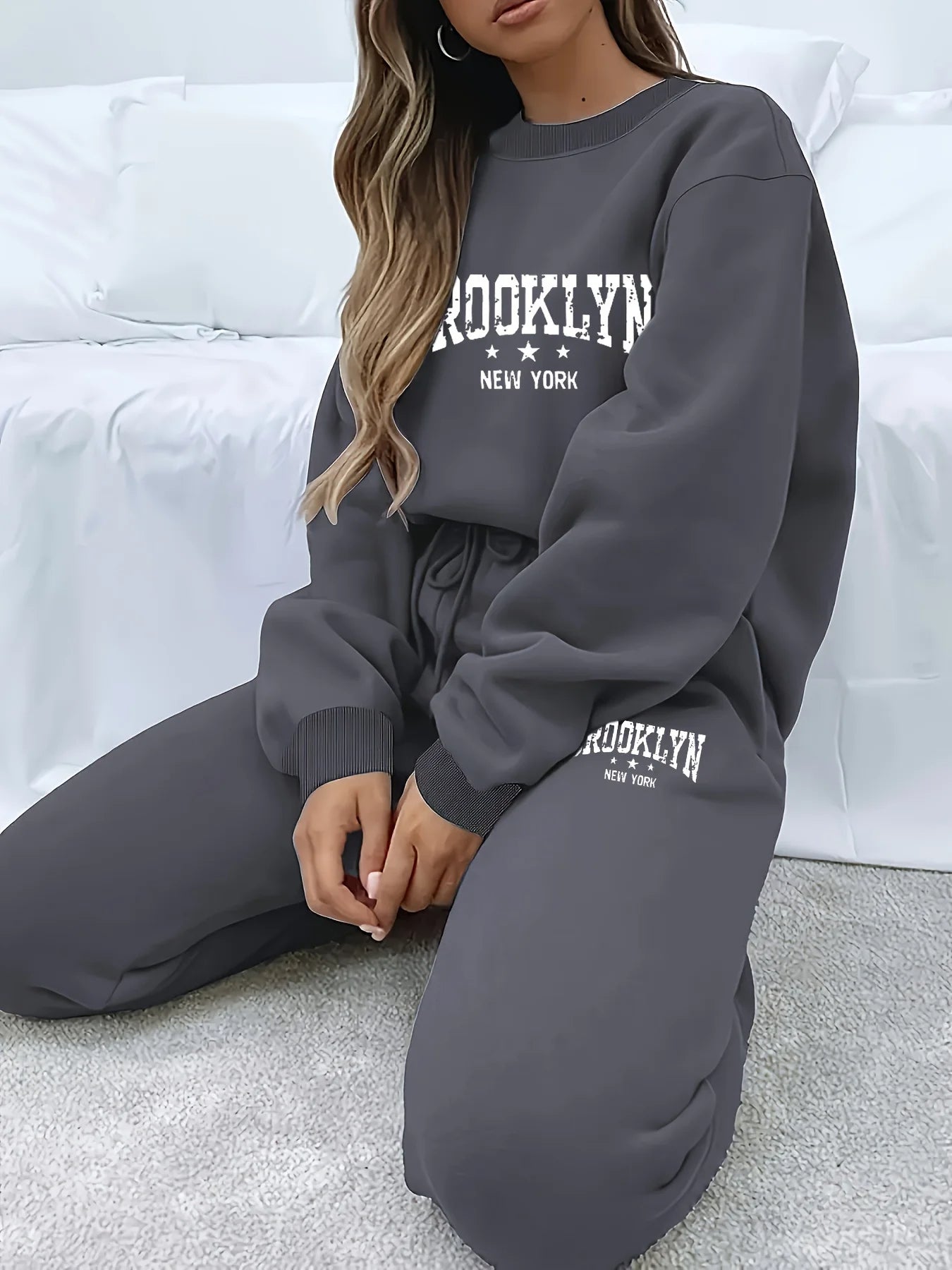 Women's Sweater Pants Set