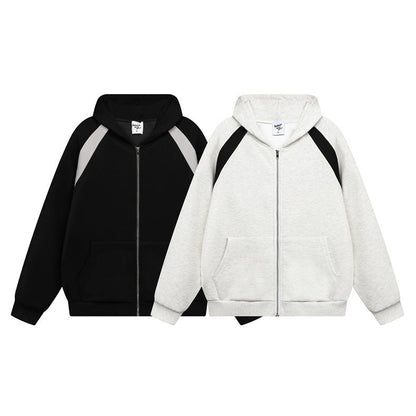 High Street Zipper Hoodie