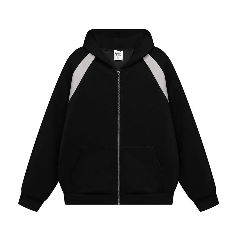 High Street Zipper Hoodie