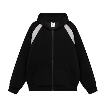 High Street Zipper Hoodie