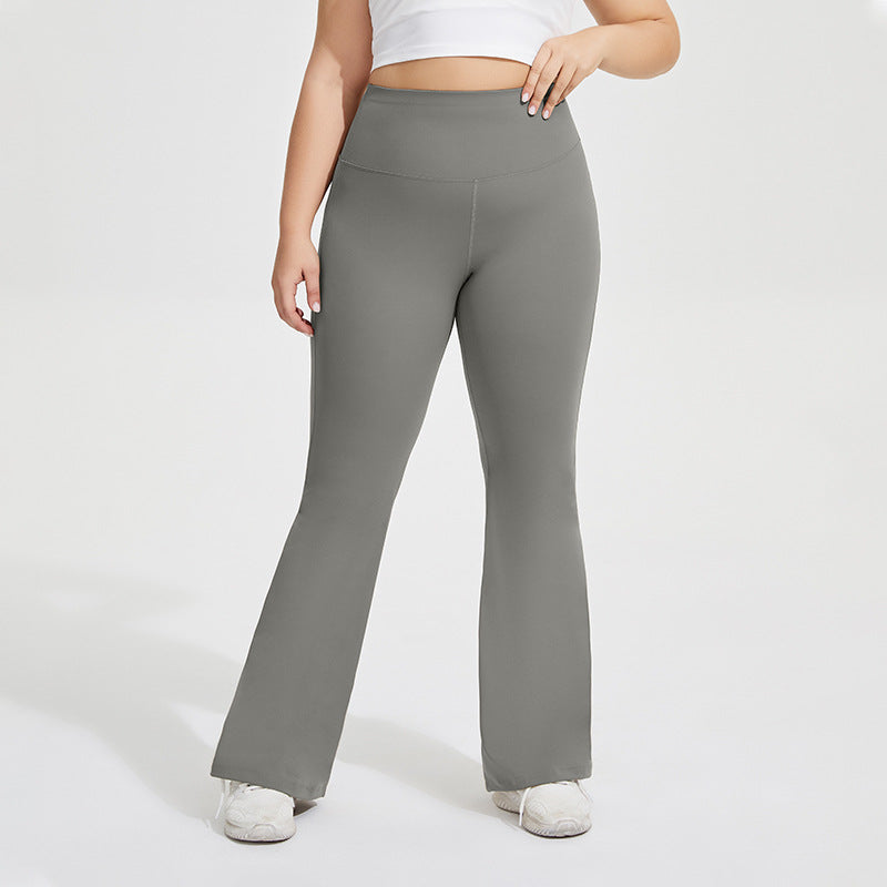 High Waist Peach Hip Trousers