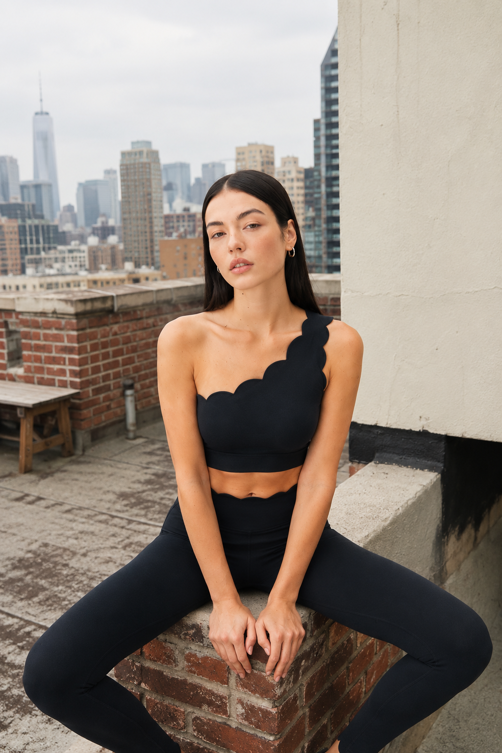 Serena One Shoulder Set