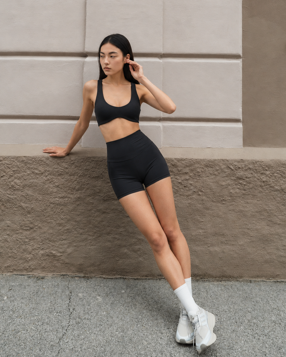 Deep U-Neck Bra