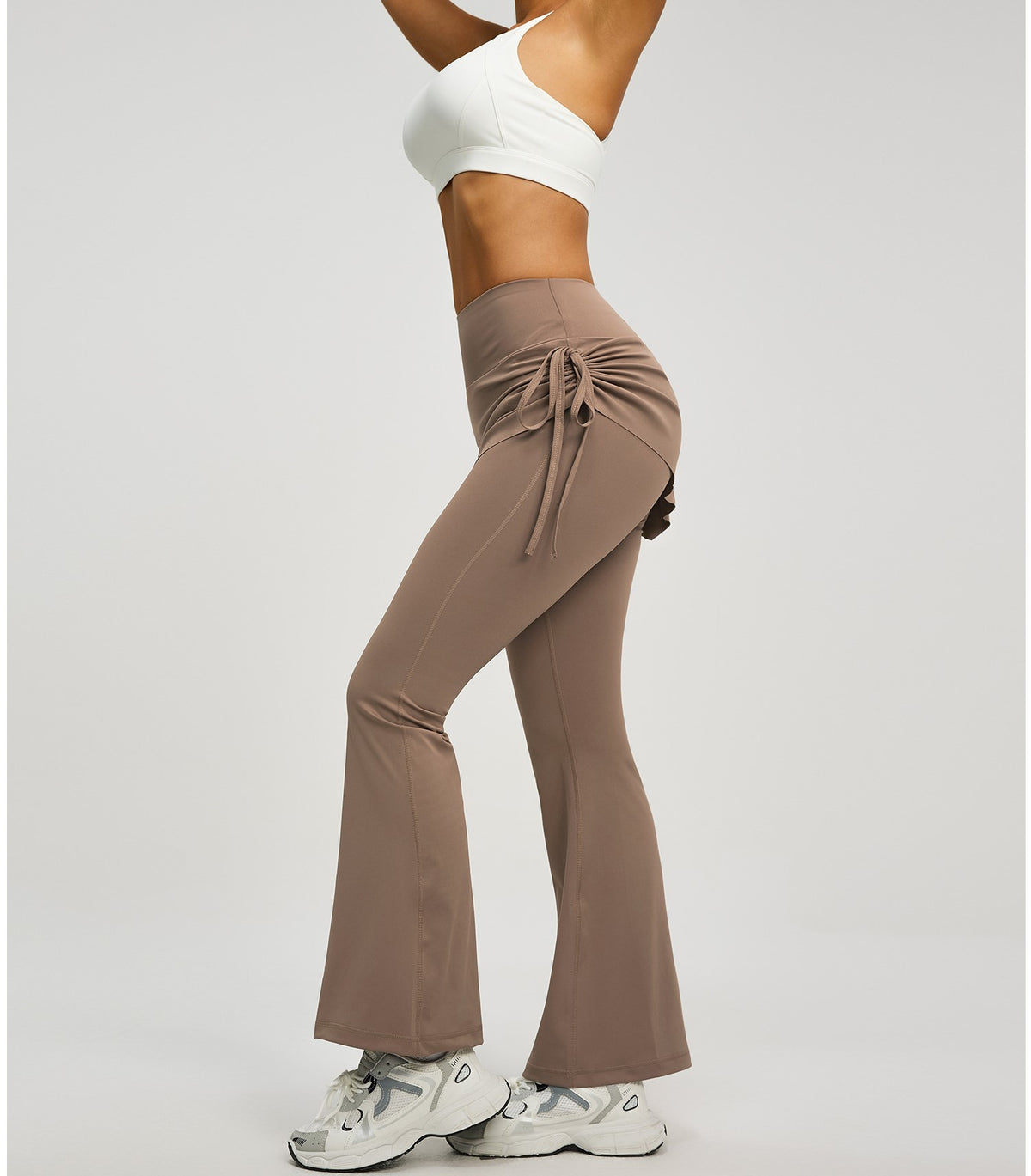 High-Waist Skirted Sweatpant