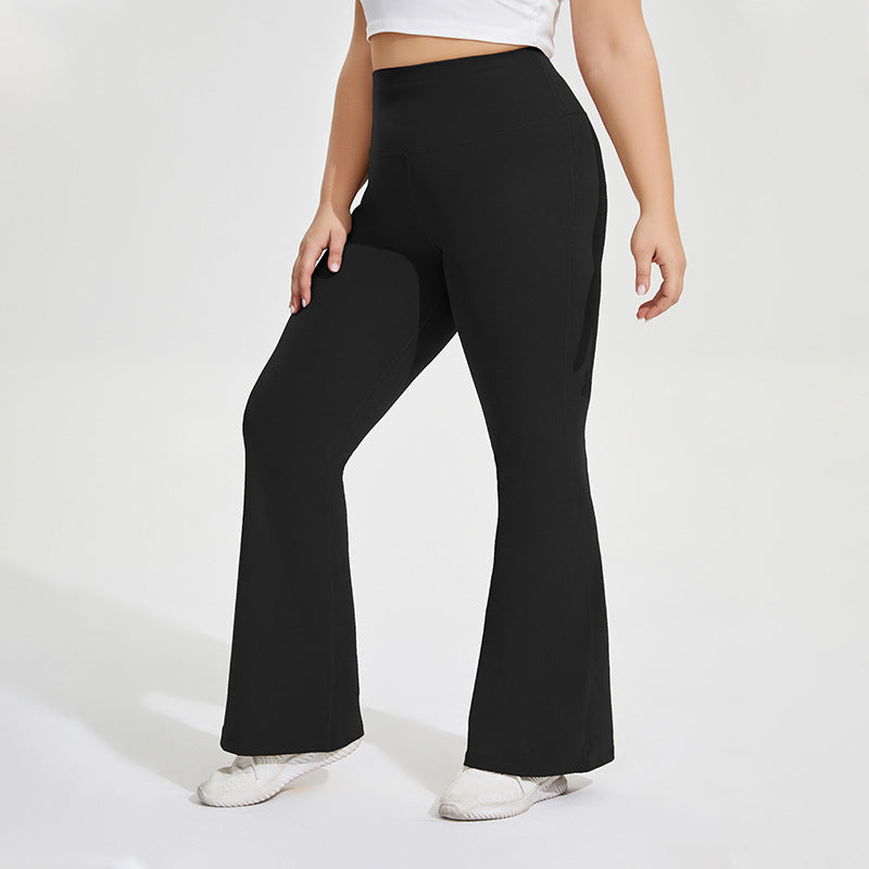 High Waist Peach Hip Trousers