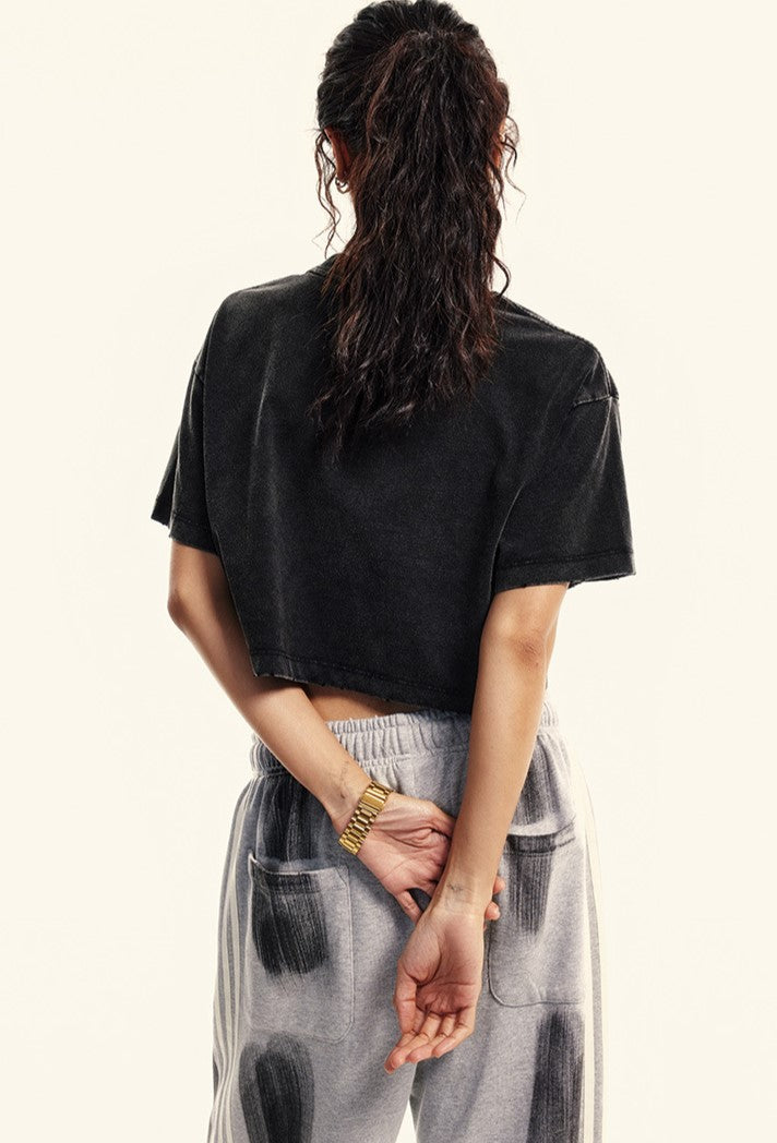 Sky Cropped Tee