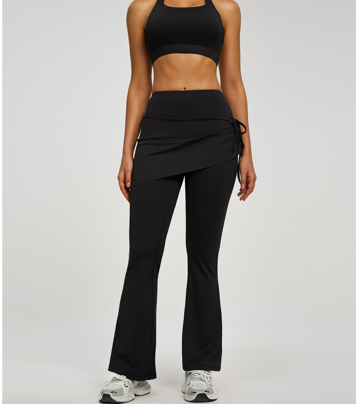 High-Waist Skirted Sweatpant
