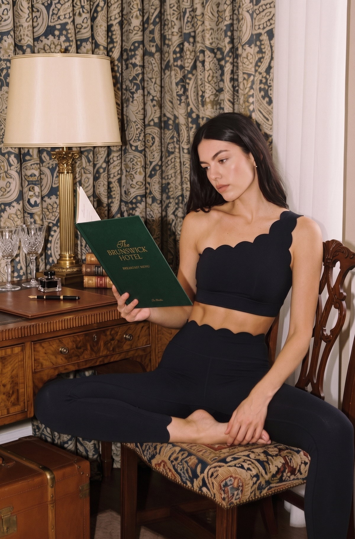 Serena One Shoulder Set