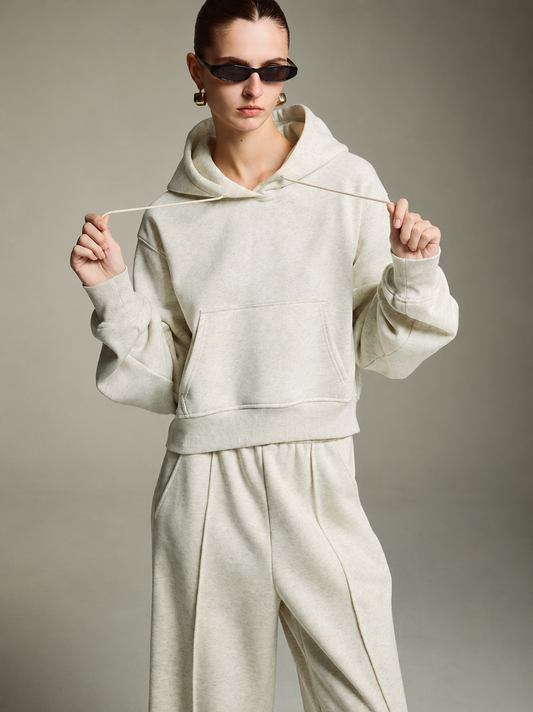 Crop Relaxed Hoodie