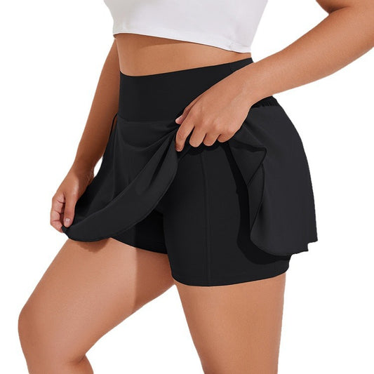 Plus Size Pickleball Yoga Skort