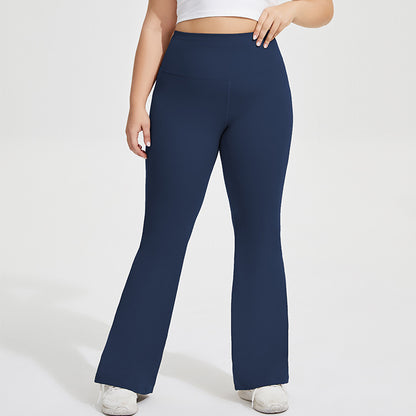 High Waist Peach Hip Trousers