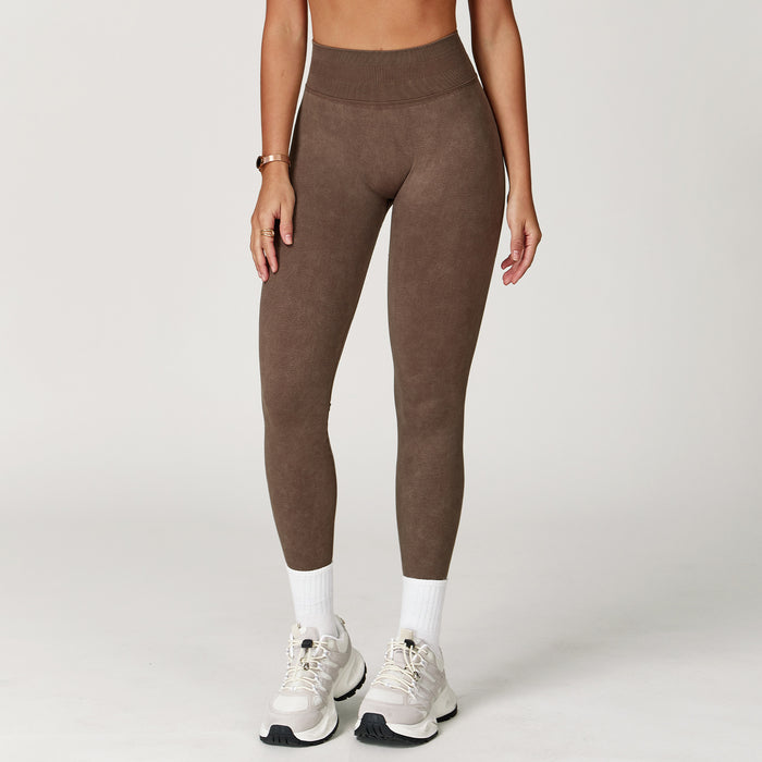 Ribbed Waistband Leggings