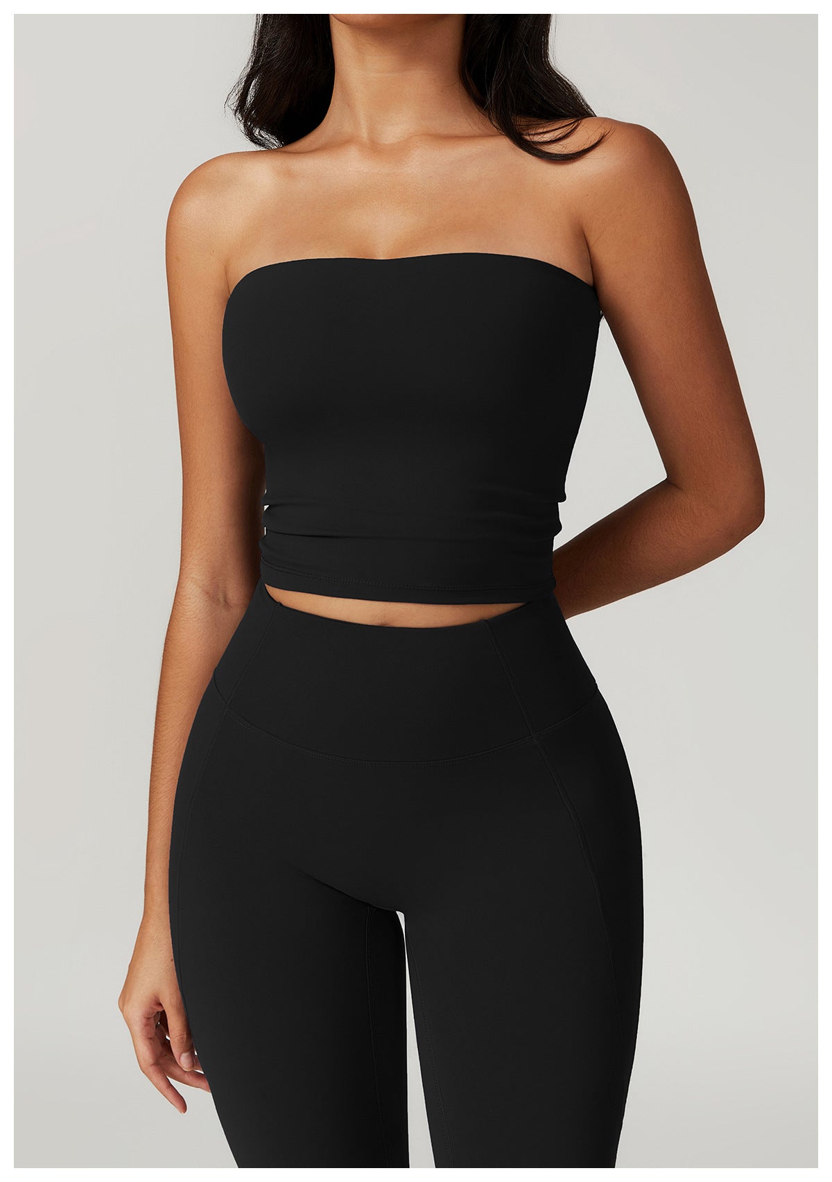 Bare Bandeau Crop Tank