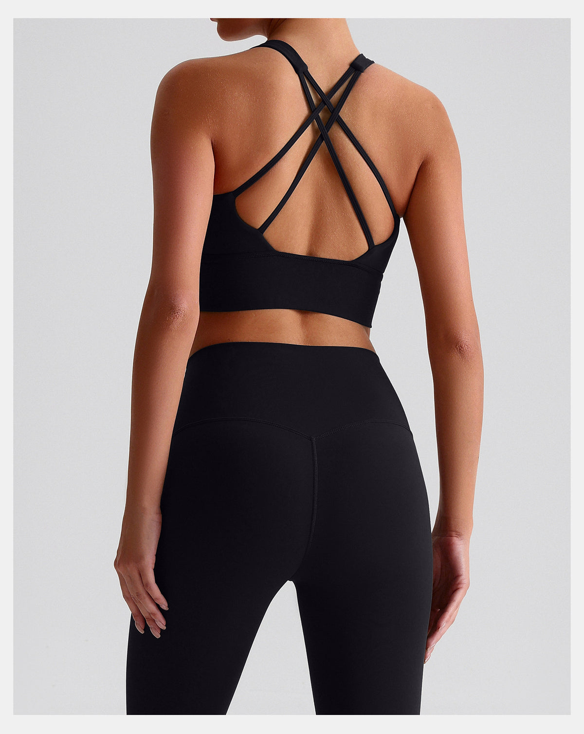Square Neck Cross Bra
