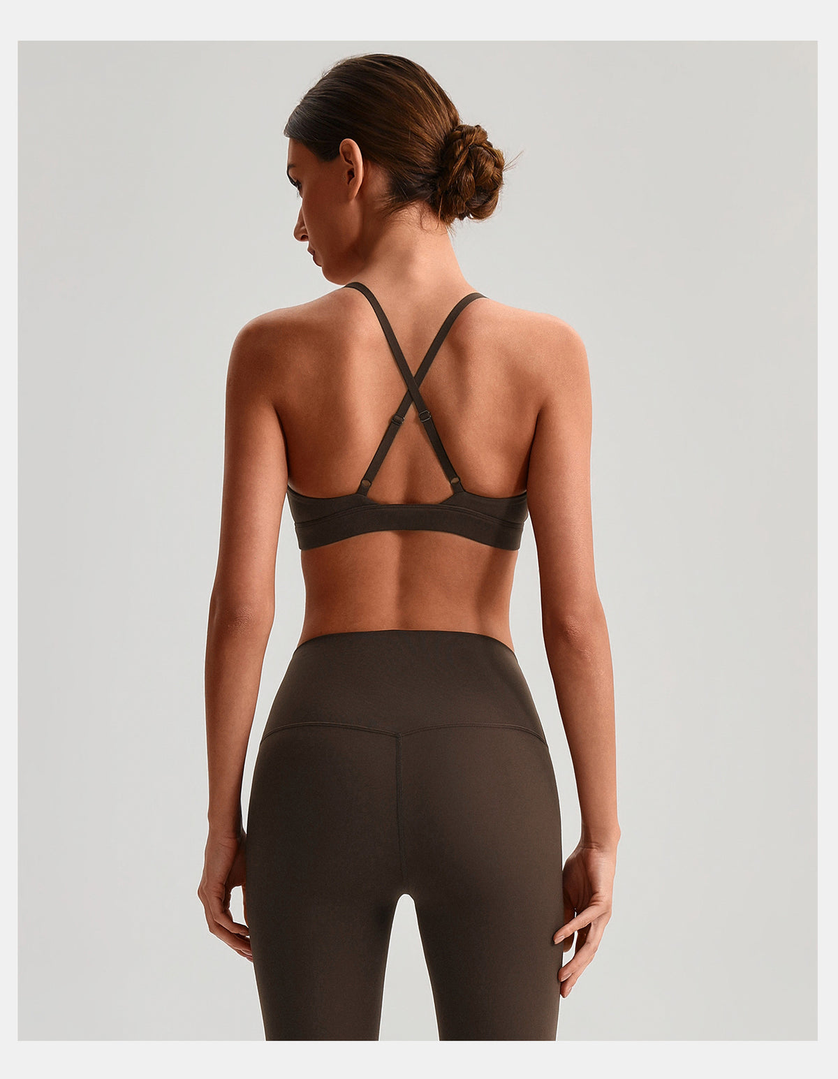V Neck Sports Bra