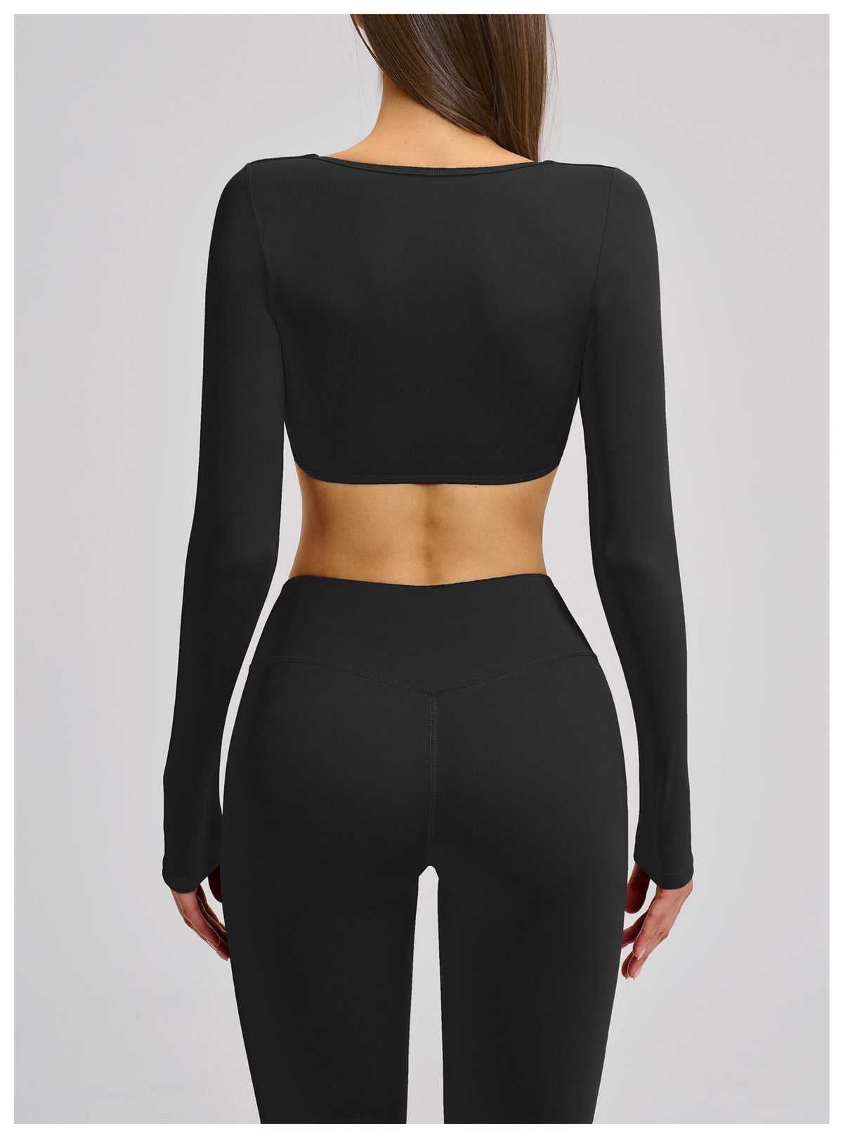 Deep V Crop Top