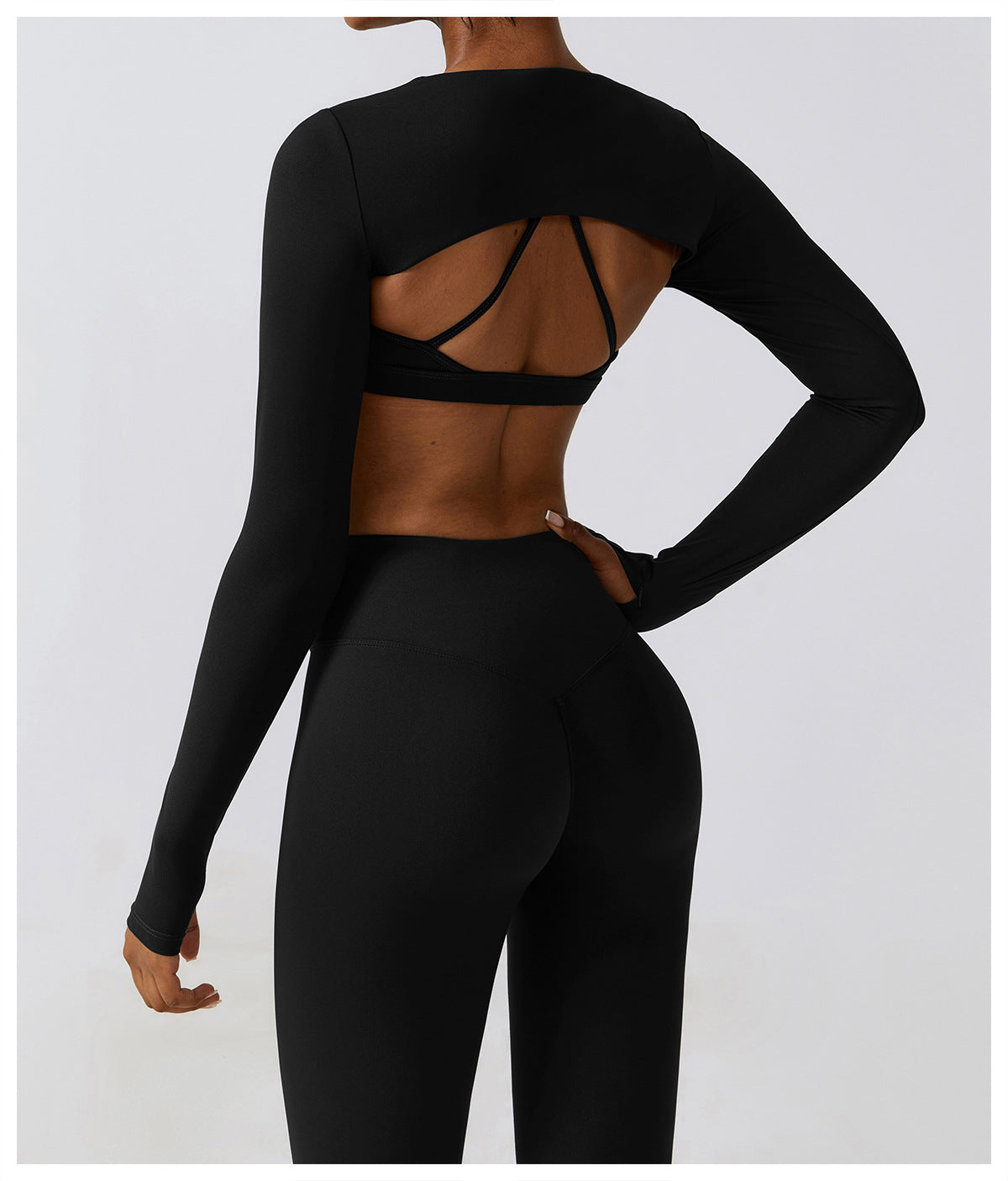 Cutout Long Sleeve Top