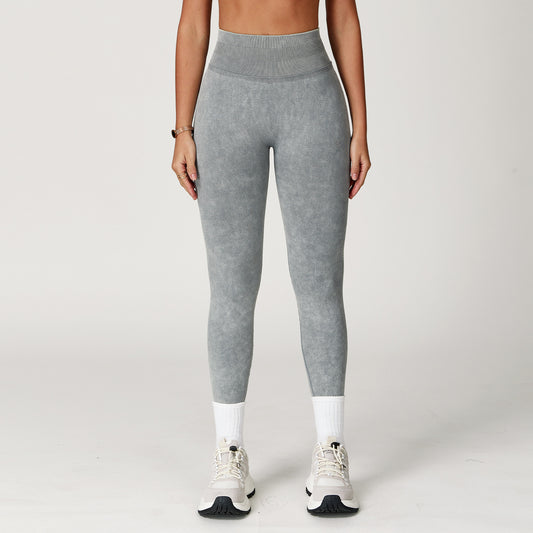 Ribbed Waistband Leggings