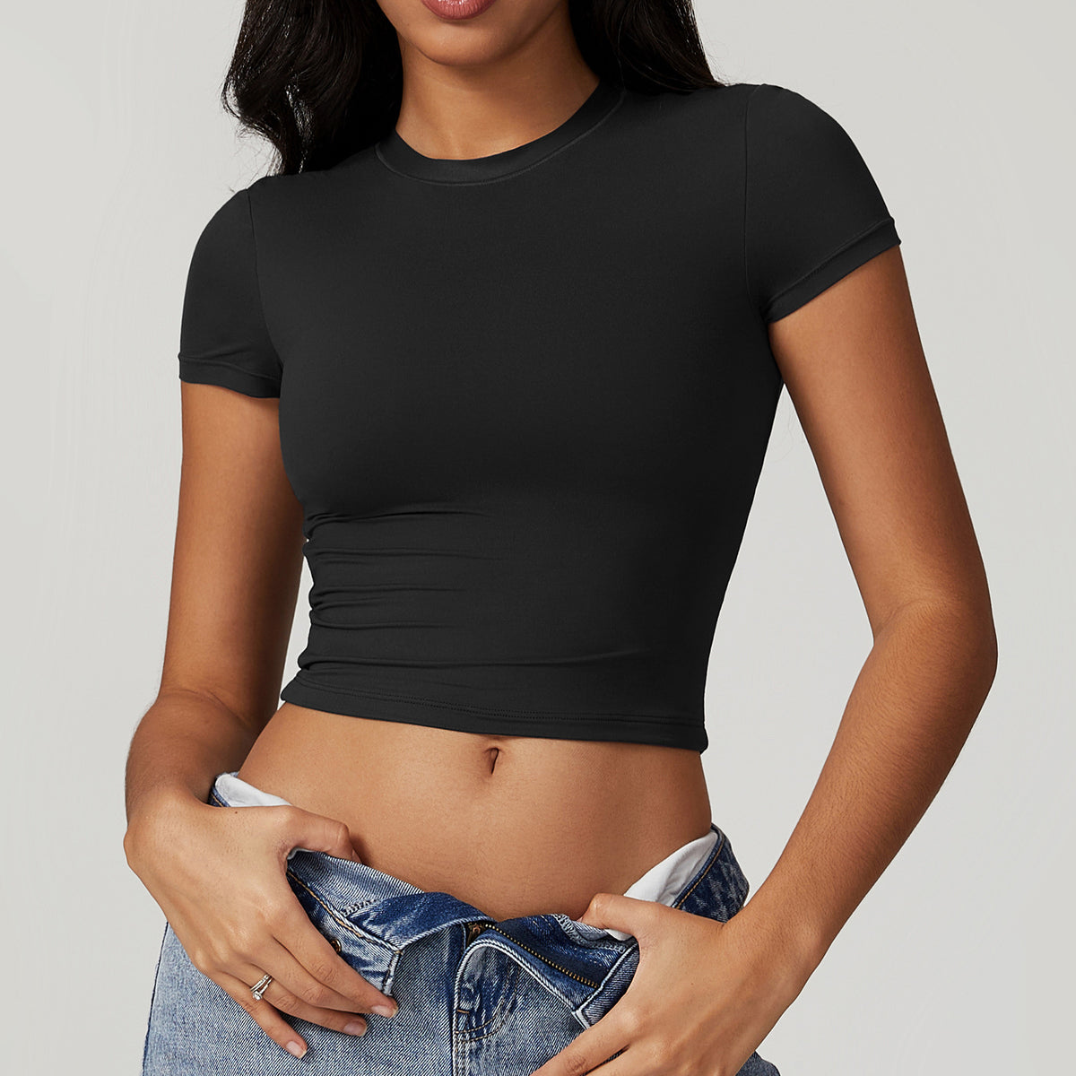 Clean Crew Crop Tee