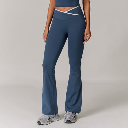 Foldover Flared Leggings