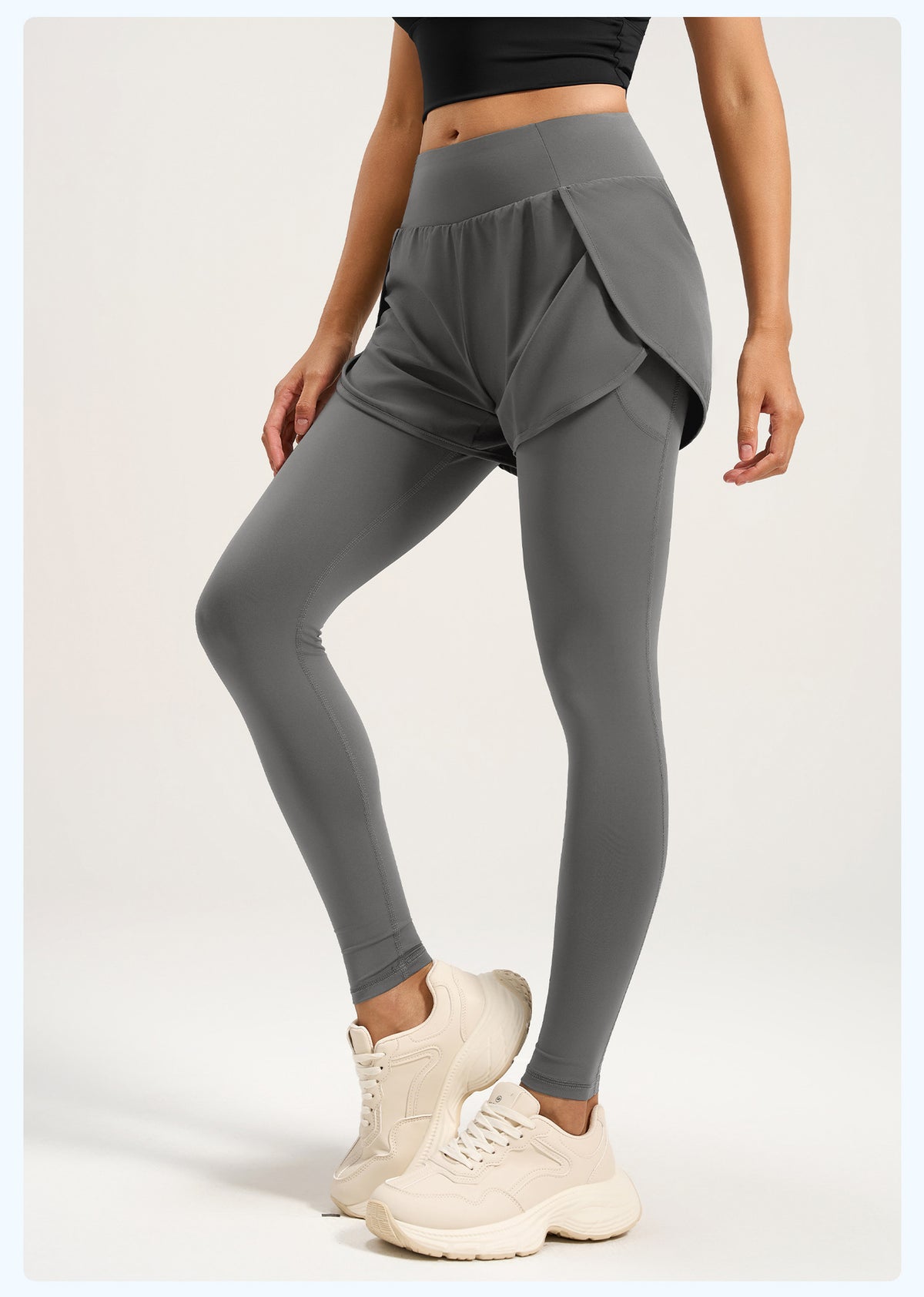 Skirted Running Leggings