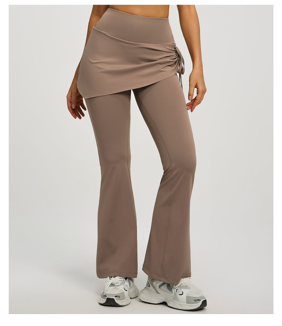 High-Waist Skirted Sweatpant
