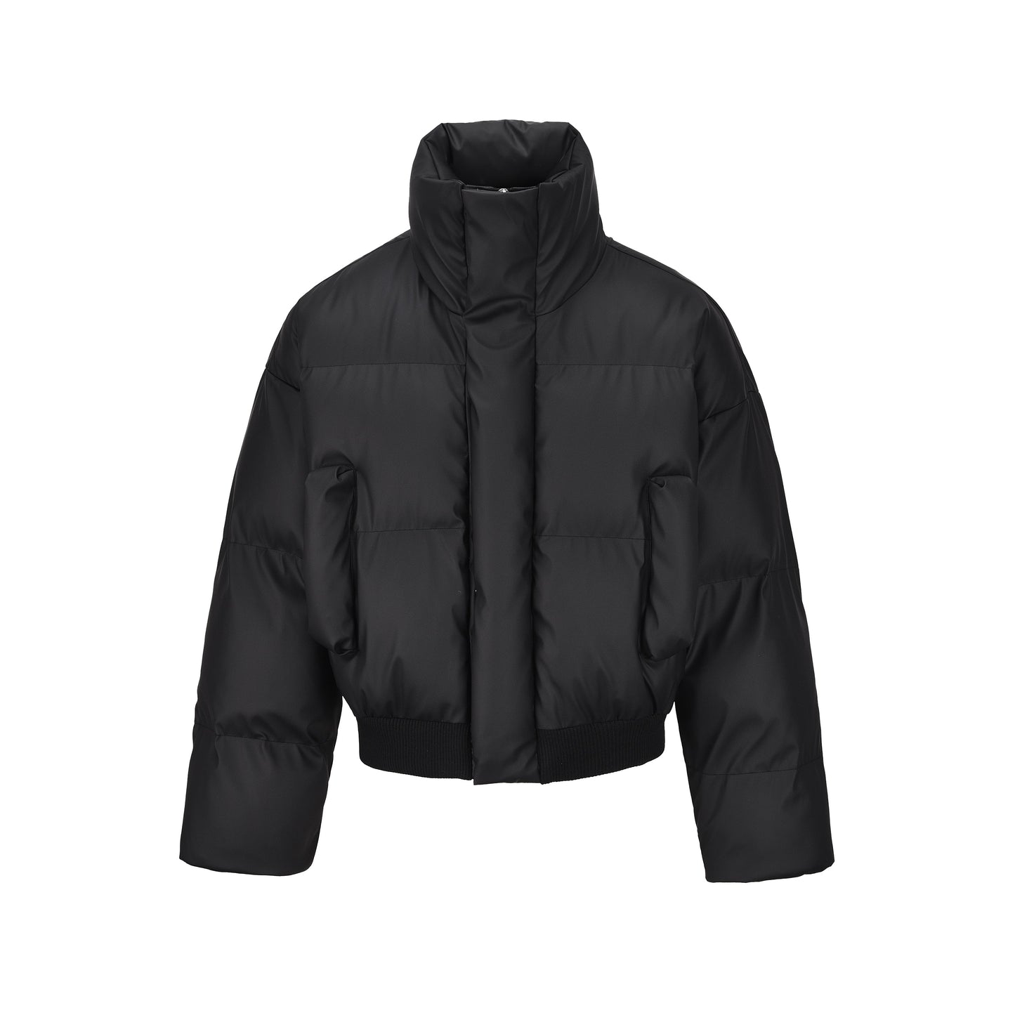 Minimalist Chic Short Quilted Puffer