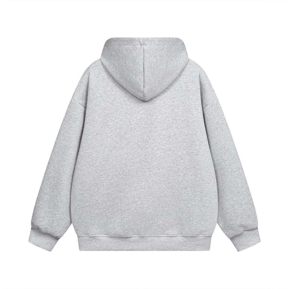 Friendly Paw Embroidered Oversized Hoodie