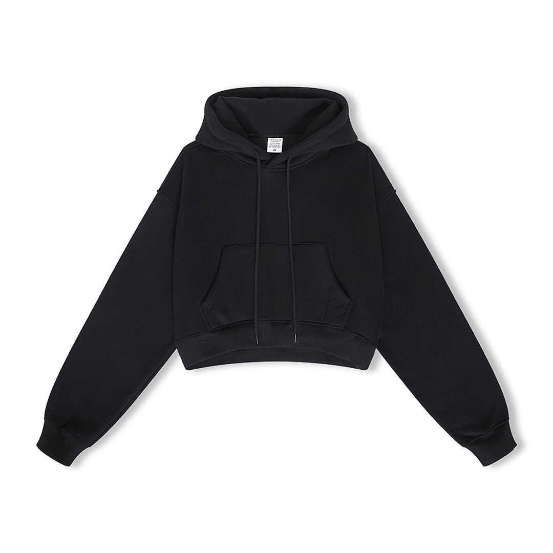 Crop Relaxed Hoodie