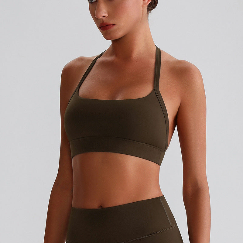 Halter Neck Sports Bra