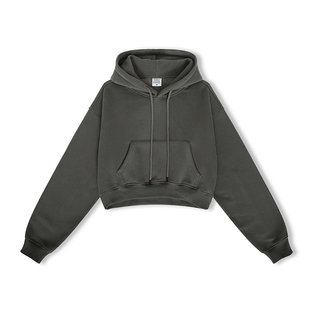 Crop Relaxed Hoodie