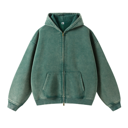 Urban Comfort Zip-Up Hoodie