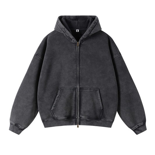 Urban Comfort Zip-Up Hoodie