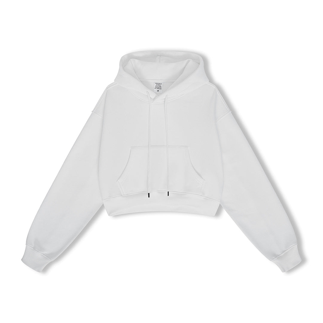 Crop Relaxed Hoodie