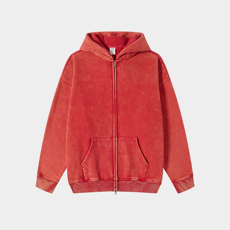 Urban Comfort Zip-Up Hoodie