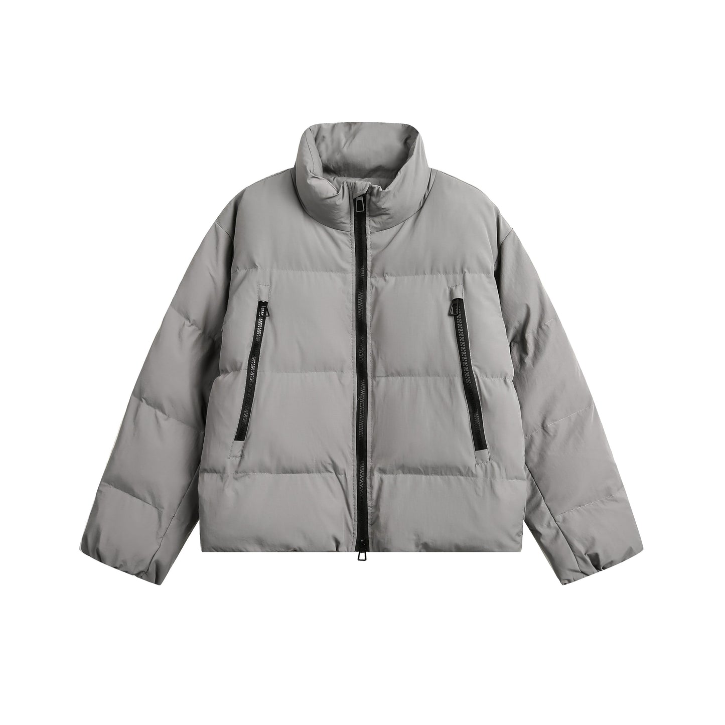 Modern Edge Zipper Detail Puffer