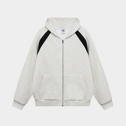 High Street Zipper Hoodie