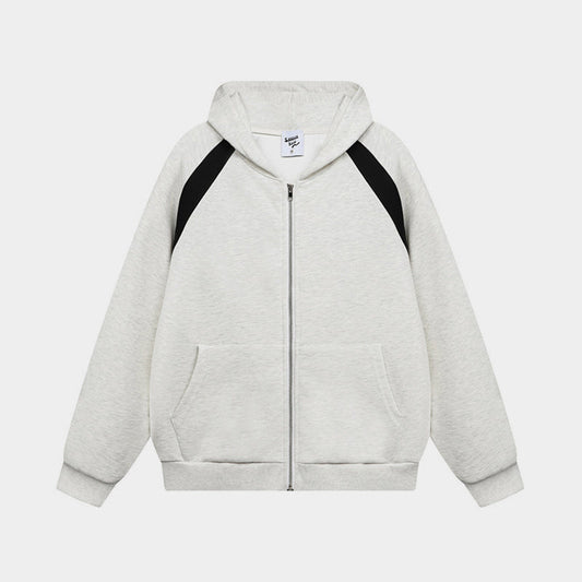 High Street Zipper Hoodie