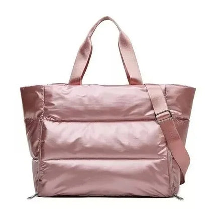 Pink multipurpose yoga & fitness tote bag