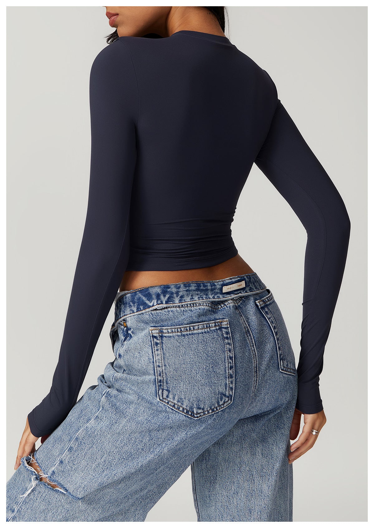 Cropped Crew Top